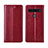 Funda de Cuero Cartera con Soporte Carcasa L01 para LG K41S Rojo Rosa
