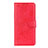Funda de Cuero Cartera con Soporte Carcasa L01 para LG K51 Rojo