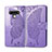 Funda de Cuero Cartera con Soporte Carcasa L01 para LG Stylo 6 Purpura Claro