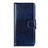 Funda de Cuero Cartera con Soporte Carcasa L01 para Motorola Moto G Fast Azul