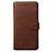 Funda de Cuero Cartera con Soporte Carcasa L01 para Nokia 6.2 Marron