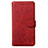 Funda de Cuero Cartera con Soporte Carcasa L01 para Nokia 6.2 Rojo