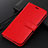 Funda de Cuero Cartera con Soporte Carcasa L01 para Oppo Reno2 Z Rojo