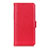 Funda de Cuero Cartera con Soporte Carcasa L01 para Realme 5 Pro Rojo