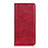 Funda de Cuero Cartera con Soporte Carcasa L01 para Samsung Galaxy M21s Rojo