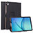 Funda de Cuero Cartera con Soporte Carcasa L01 para Samsung Galaxy Tab S5e 4G 10.5 SM-T725 Negro