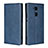 Funda de Cuero Cartera con Soporte Carcasa L01 para Sony Xperia XA2 Ultra Azul