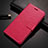 Funda de Cuero Cartera con Soporte Carcasa L01 para Vivo X50 Lite Rosa Roja