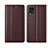 Funda de Cuero Cartera con Soporte Carcasa L01 para Xiaomi Mi 10 Lite Marron