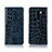 Funda de Cuero Cartera con Soporte Carcasa L01 para Xiaomi Redmi Note 8 Pro Azul Cielo