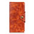 Funda de Cuero Cartera con Soporte Carcasa L01 para Xiaomi Redmi Note 9S Naranja