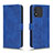 Funda de Cuero Cartera con Soporte Carcasa L01Z para Huawei Honor X5 Azul