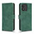 Funda de Cuero Cartera con Soporte Carcasa L01Z para Huawei Honor X5 Verde