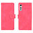 Funda de Cuero Cartera con Soporte Carcasa L01Z para LG Velvet 5G Rosa Roja