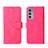 Funda de Cuero Cartera con Soporte Carcasa L01Z para Motorola Moto Edge 20 5G Rosa Roja