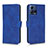 Funda de Cuero Cartera con Soporte Carcasa L01Z para Motorola Moto Edge S30 Pro 5G Azul