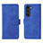 Funda de Cuero Cartera con Soporte Carcasa L01Z para Motorola Moto G200 5G Azul