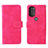 Funda de Cuero Cartera con Soporte Carcasa L01Z para Motorola Moto G71 5G Rosa Roja