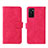 Funda de Cuero Cartera con Soporte Carcasa L01Z para Oppo A55S 5G Rosa Roja