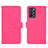 Funda de Cuero Cartera con Soporte Carcasa L01Z para Oppo Reno6 Pro 5G India Rosa Roja