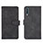 Funda de Cuero Cartera con Soporte Carcasa L01Z para Samsung Galaxy A50 Negro