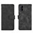 Funda de Cuero Cartera con Soporte Carcasa L01Z para Samsung Galaxy A51 5G Negro