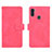 Funda de Cuero Cartera con Soporte Carcasa L01Z para Samsung Galaxy M11 Rosa Roja