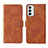 Funda de Cuero Cartera con Soporte Carcasa L01Z para Samsung Galaxy M23 5G Marron