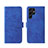 Funda de Cuero Cartera con Soporte Carcasa L01Z para Samsung Galaxy S21 Ultra 5G Azul
