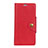 Funda de Cuero Cartera con Soporte Carcasa L02 para Asus Zenfone 5 Lite ZC600KL Rojo