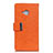 Funda de Cuero Cartera con Soporte Carcasa L02 para HTC U11 Life Naranja