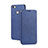 Funda de Cuero Cartera con Soporte Carcasa L02 para Huawei Honor Note 8 Azul