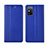 Funda de Cuero Cartera con Soporte Carcasa L02 para Huawei Honor X10 Max 5G Azul