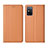 Funda de Cuero Cartera con Soporte Carcasa L02 para Huawei Honor X10 Max 5G Naranja