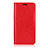 Funda de Cuero Cartera con Soporte Carcasa L02 para Huawei P20 Pro Rojo