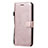 Funda de Cuero Cartera con Soporte Carcasa L02 para Nokia 7.2 Oro Rosa