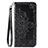 Funda de Cuero Cartera con Soporte Carcasa L02 para Oppo A8 Negro