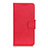 Funda de Cuero Cartera con Soporte Carcasa L02 para Realme C11 Rojo