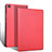 Funda de Cuero Cartera con Soporte Carcasa L02 para Samsung Galaxy Tab S5e 4G 10.5 SM-T725 Rojo