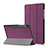 Funda de Cuero Cartera con Soporte Carcasa L02 para Samsung Galaxy Tab S6 10.5 SM-T860 Morado