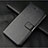 Funda de Cuero Cartera con Soporte Carcasa L02 para Xiaomi Mi 10 Pro Negro