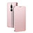 Funda de Cuero Cartera con Soporte Carcasa L02 para Xiaomi Redmi 8 Oro Rosa