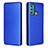 Funda de Cuero Cartera con Soporte Carcasa L02Z para Motorola Moto G60 Azul