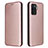 Funda de Cuero Cartera con Soporte Carcasa L02Z para Oppo A94 4G Oro Rosa