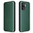 Funda de Cuero Cartera con Soporte Carcasa L02Z para Oppo A94 4G Verde