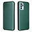 Funda de Cuero Cartera con Soporte Carcasa L02Z para Oppo Reno6 Z 5G Verde