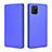 Funda de Cuero Cartera con Soporte Carcasa L02Z para Samsung Galaxy A81 Azul