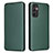 Funda de Cuero Cartera con Soporte Carcasa L02Z para Samsung Galaxy F13 4G Verde