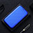 Funda de Cuero Cartera con Soporte Carcasa L02Z para Xiaomi Poco X3 NFC Azul