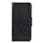 Funda de Cuero Cartera con Soporte Carcasa L03 para Alcatel 3X Negro